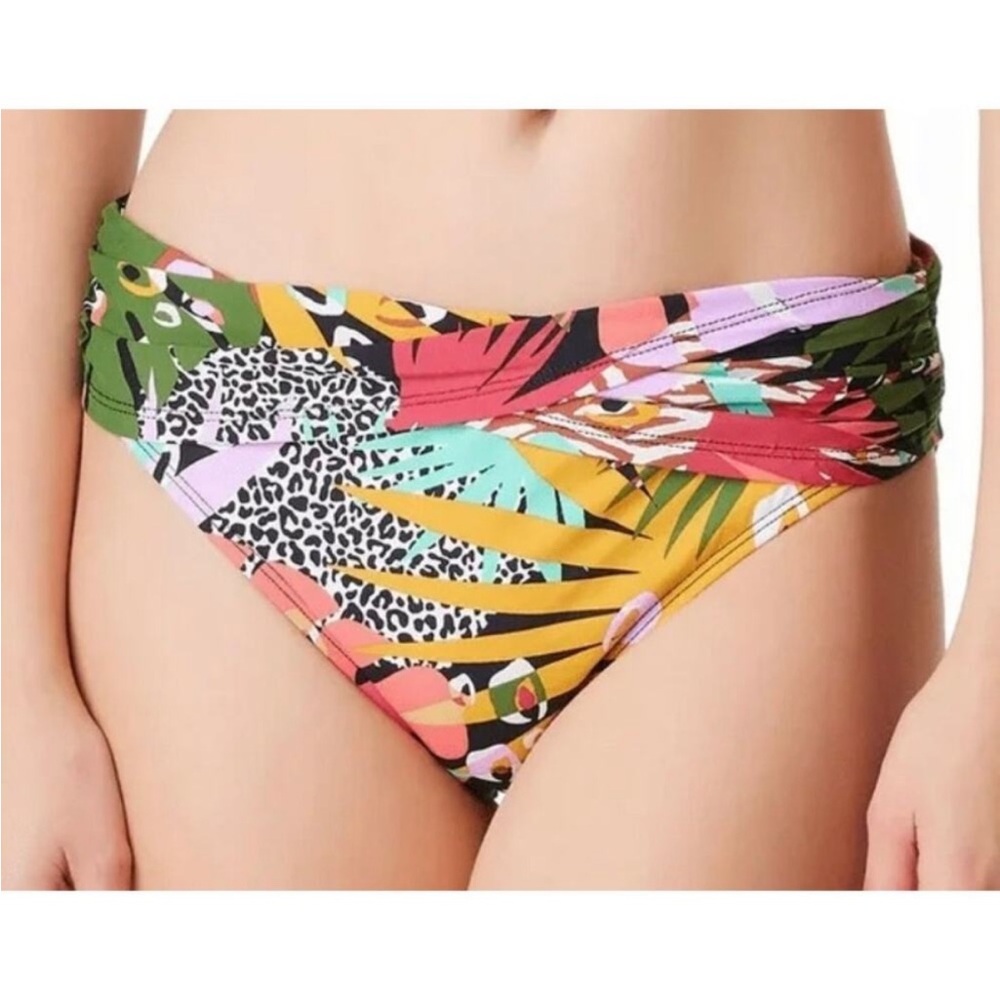 NEW Bleu Rod Beattie Lets Get Loud Sarong Hipster Bikini Bottom 14